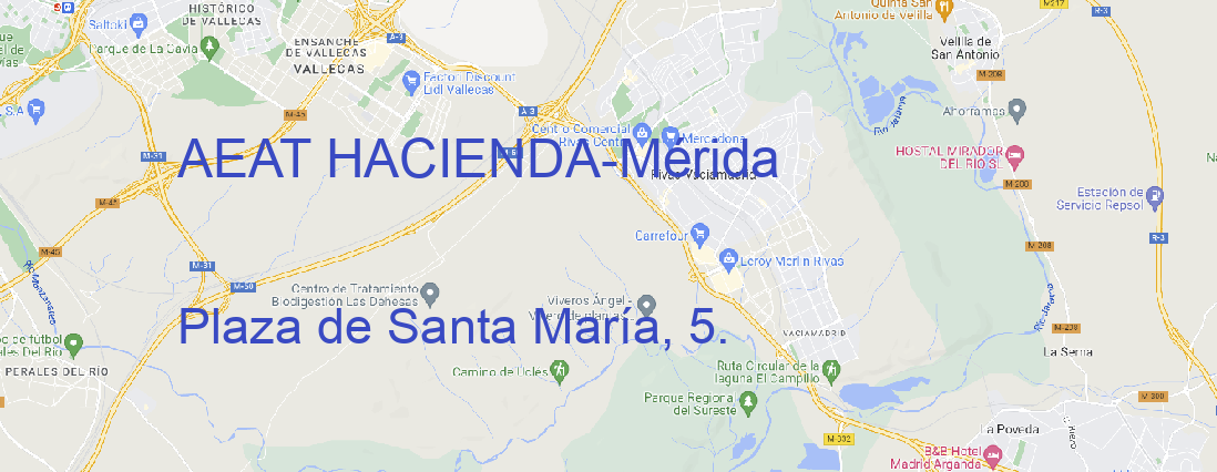 Oficina AEAT HACIENDA Mérida